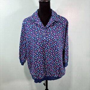 Blair Vintage Polka Dot Top NWT    Large             Lot N